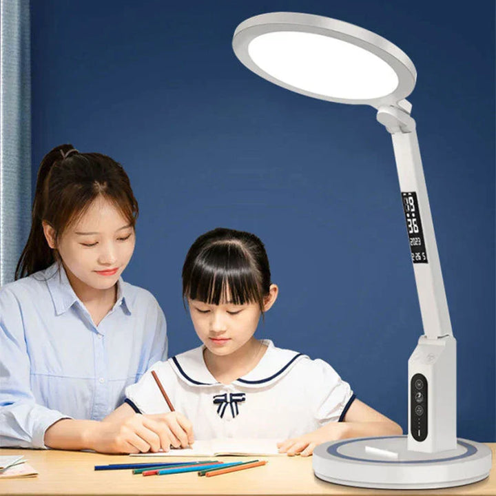 TimeGlow - Multifunktionale LED-Uhren-Schreibtischlampe | Karnz
