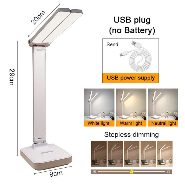 Dimmbare LED-Schreibtischlampe