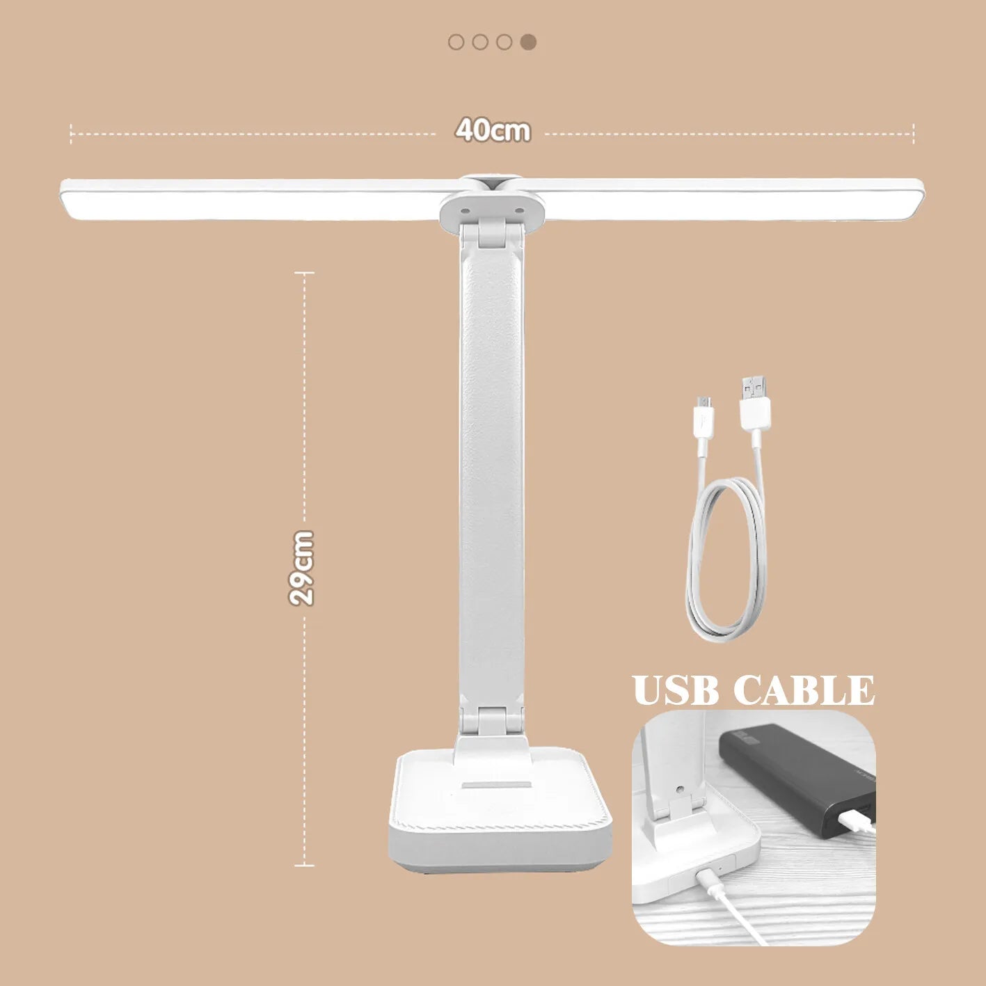Dimmbare LED-Schreibtischlampe