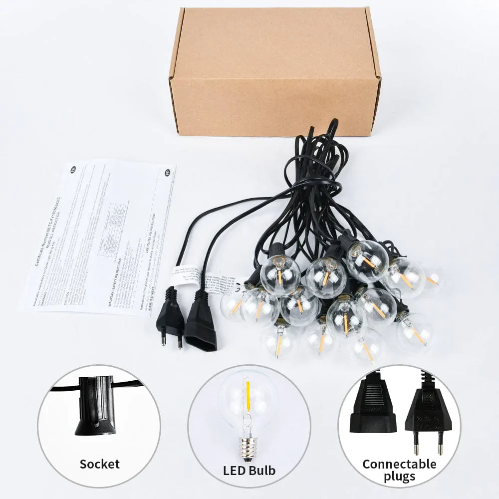LED Ball String Lights Karnz