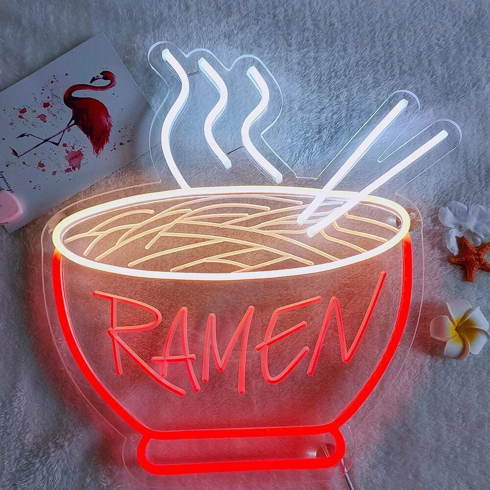 Ramen Neonlichter Zeichen Karnz