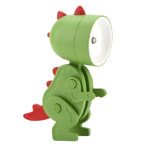 Niedliche Dinosaurier LED Tischlampen – Verstellbare Tierfiguren Nachtlichter für Kinder | Karnz