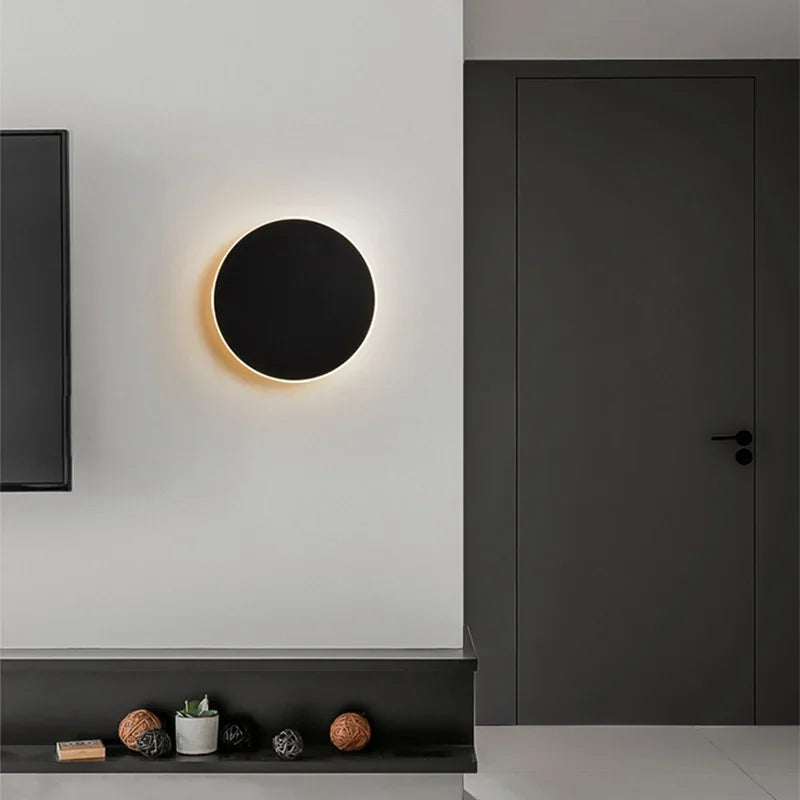 LED Wandleuchte Rund
