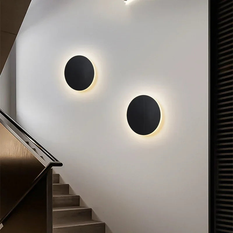 LED Wandleuchte Rund