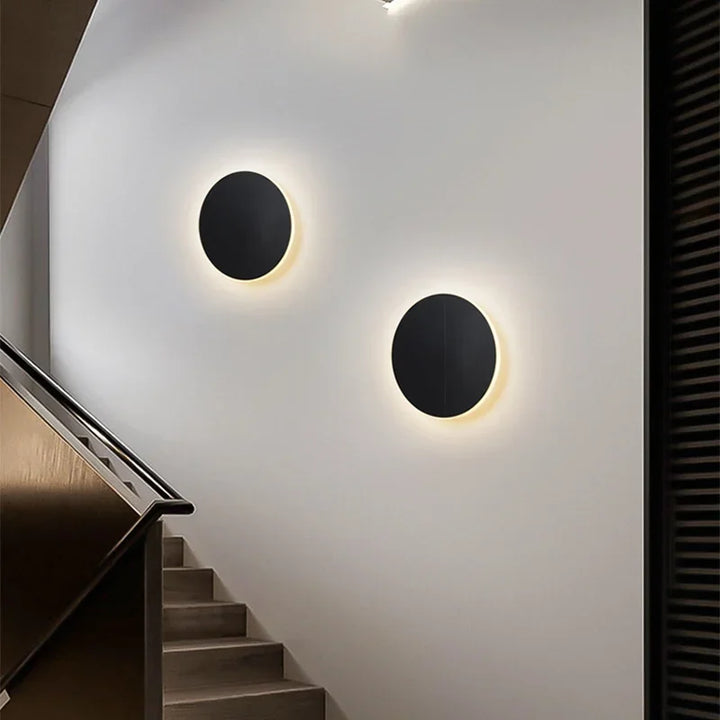 LED Wandleuchte Rund