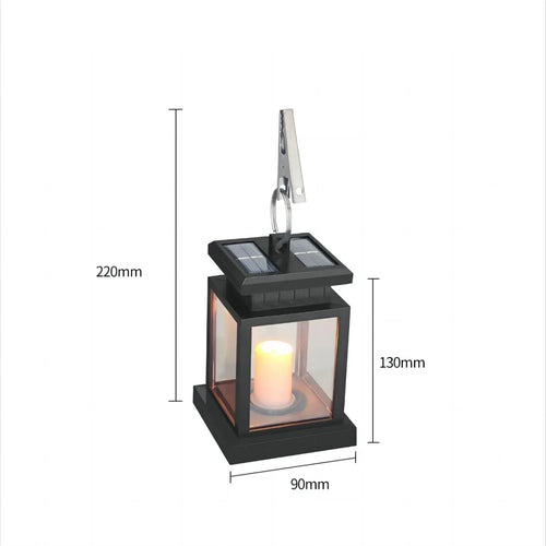 SolarGlow – LED Gartenlaterne mit wetterfestem Gehäuse | Karnz