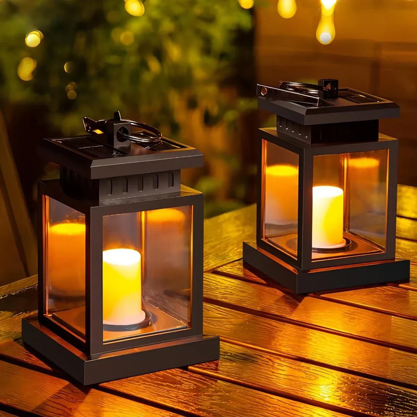 SolarGlow – LED Gartenlaterne mit wetterfestem Gehäuse | Karnz