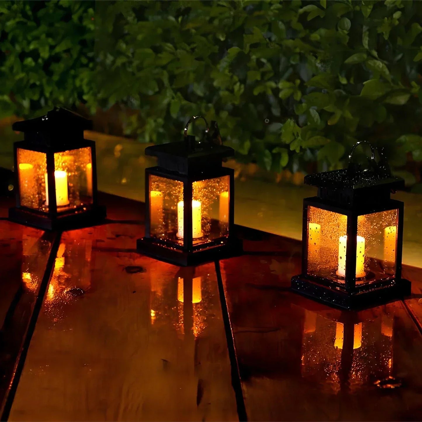 SolarGlow – LED Gartenlaterne mit wetterfestem Gehäuse | Karnz