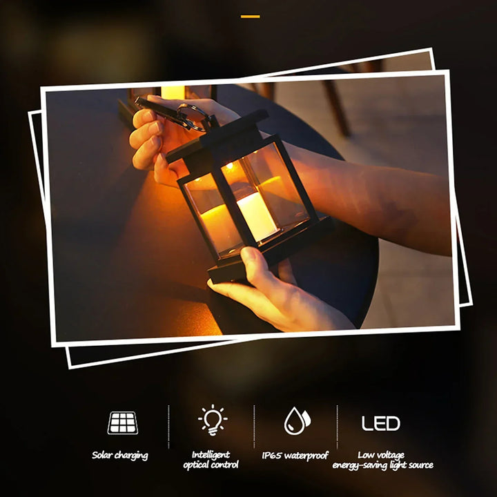 SolarGlow – LED Gartenlaterne mit wetterfestem Gehäuse | Karnz