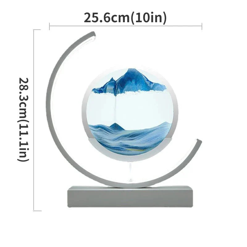 LED-Lampe 3D Luxus Strahlende Atmosphäre Einzigartiges Design | Karnz