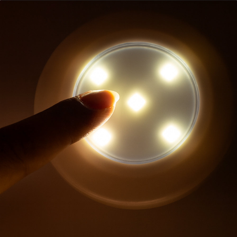 LED Spot (rund) 3 Stk. inkl. Fernbedienung | Karnz