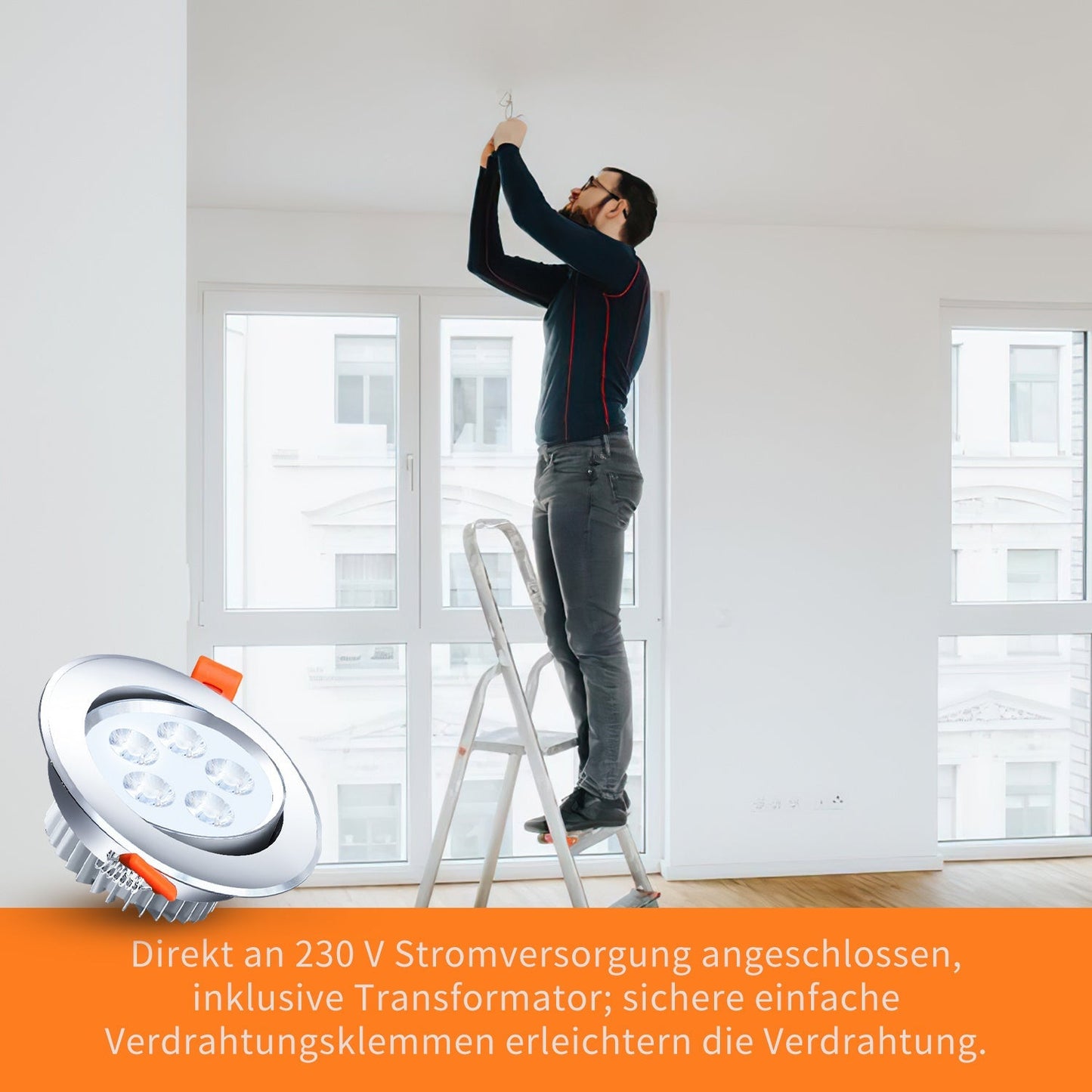 LED Einbaustrahler LED Spot 3W Kaltweiß/Warmweiß | Karnz