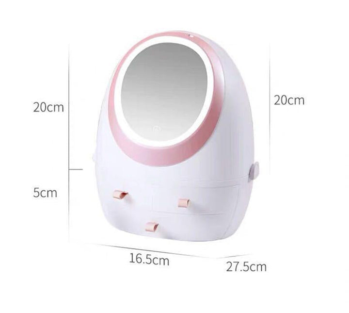 LED Spiegel Kosmetik Aufbewahrungsbox | Karnz