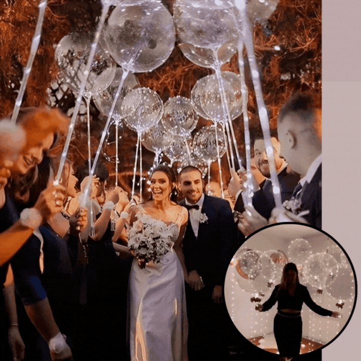 Wiederverwendbare LED-Partyballons für strahlende Feiern