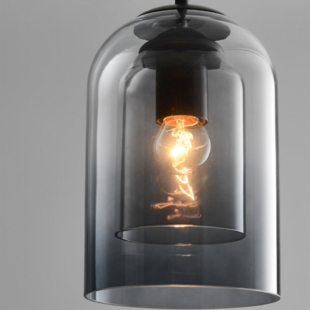 LuxeBeam Licht - Moderne Pendelleuchte aus doppeltem Glas | Karnz