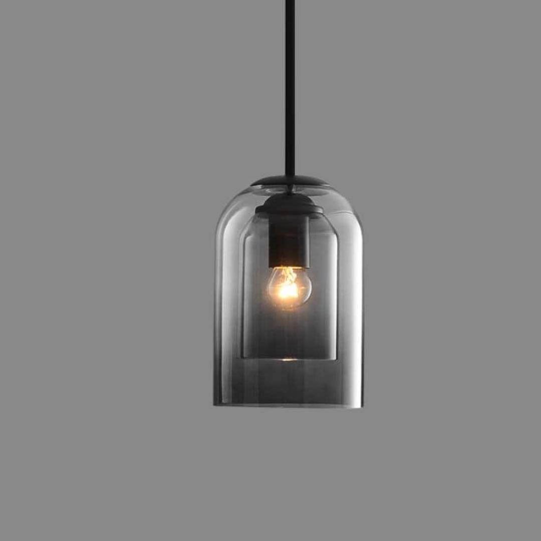 LuxeBeam Licht - Moderne Pendelleuchte aus doppeltem Glas | Karnz