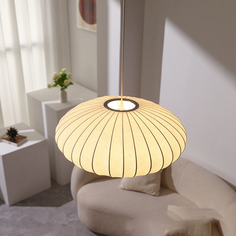 Seidenhängelampe, höhenverstellbar, moderne Lampe fürs Wohnzimmer, ideal über dem Tisch
