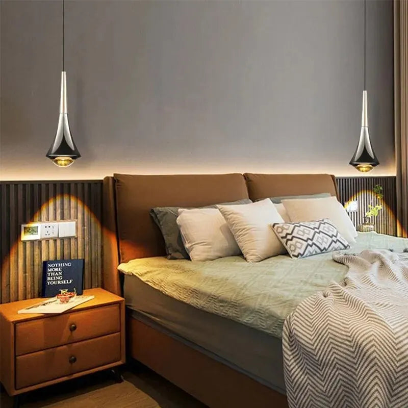 Moderne versilberte Pendelleuchte – Stilvolle Beleuchtung für Esszimmer oder Küche | Karnz