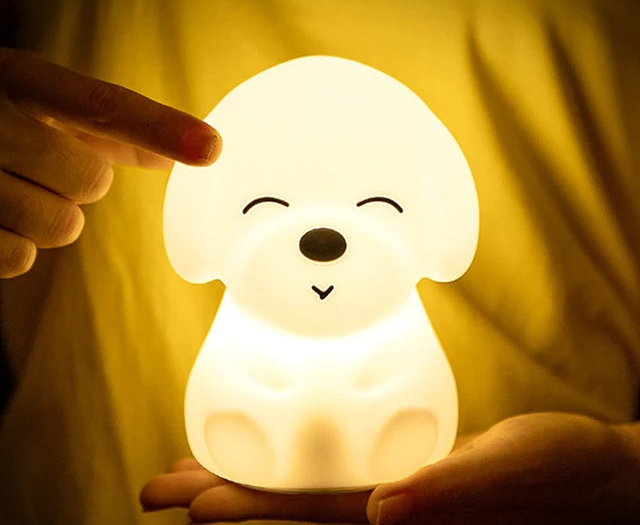 LED Nachtlicht für Kinder – Dimmbare Nachtlampe mit -Design, USB Aufladbar, Berührungssteuerung | Karnz