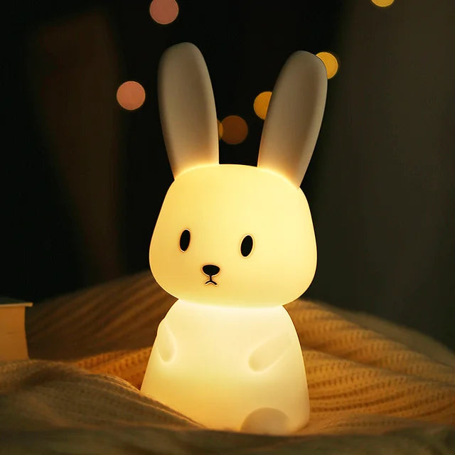 LED Nachtlicht für Kinder – Dimmbare Nachtlampe mit -Design, USB Aufladbar, Berührungssteuerung | Karnz