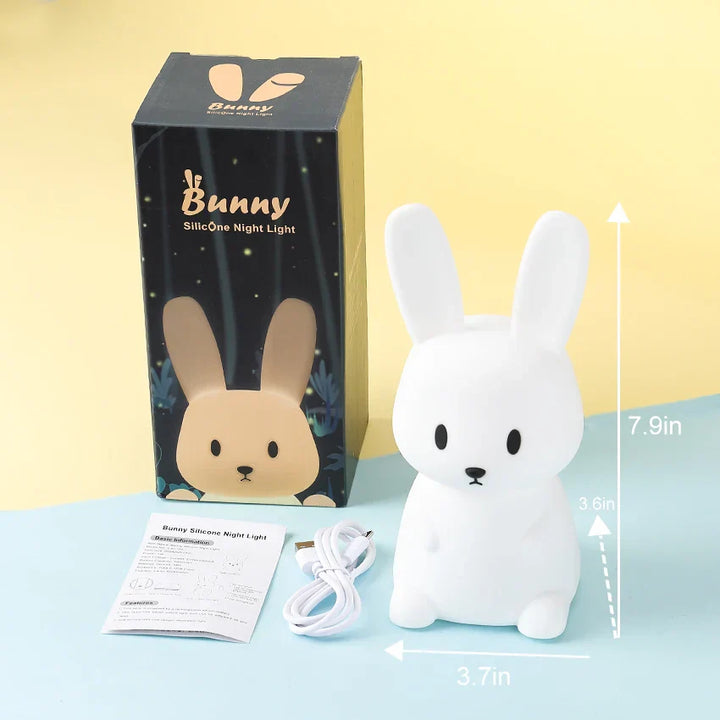 LED Nachtlicht für Kinder – Dimmbare Nachtlampe mit -Design, USB Aufladbar, Berührungssteuerung | Karnz