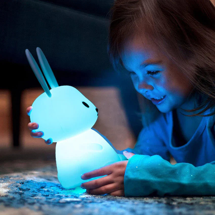 LED Nachtlicht für Kinder – Dimmbare Nachtlampe mit -Design, USB Aufladbar, Berührungssteuerung | Karnz