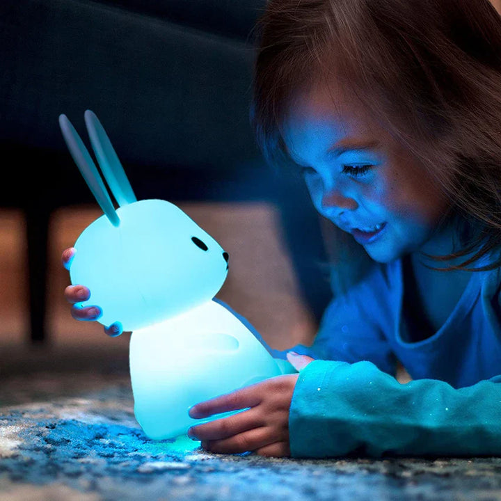LED Nachtlicht für Kinder – Dimmbare Nachtlampe mit -Design, USB Aufladbar, Berührungssteuerung | Karnz