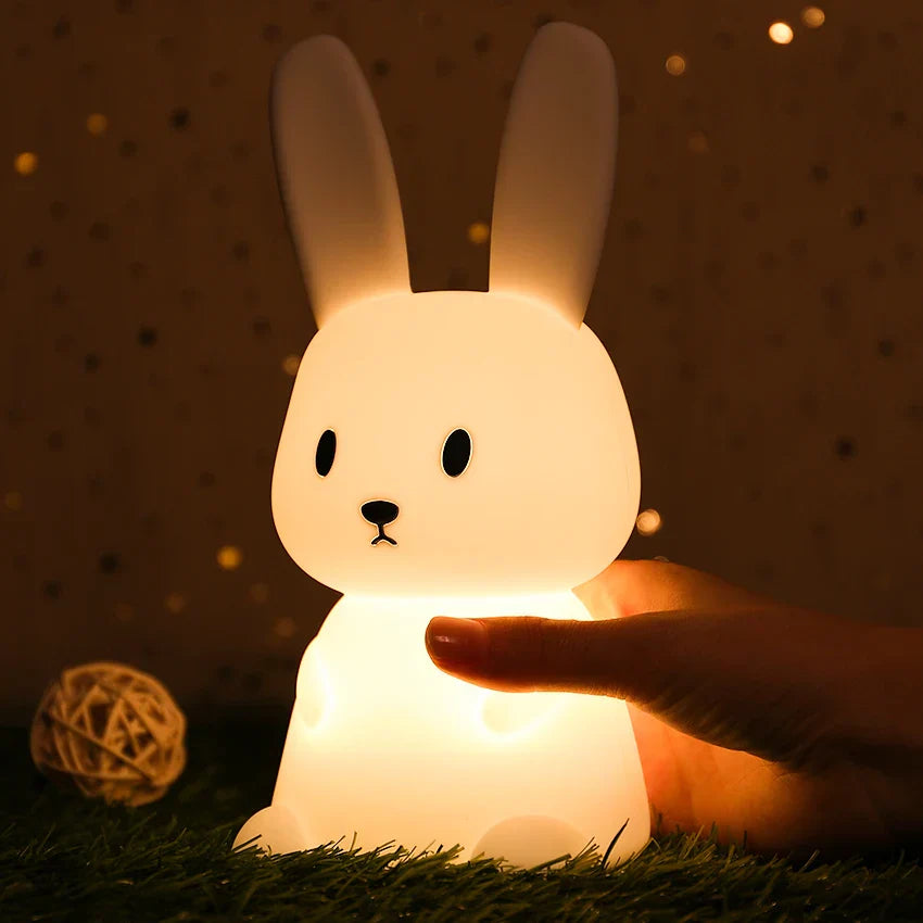 LED Nachtlicht für Kinder – Dimmbare Nachtlampe mit -Design, USB Aufladbar, Berührungssteuerung | Karnz