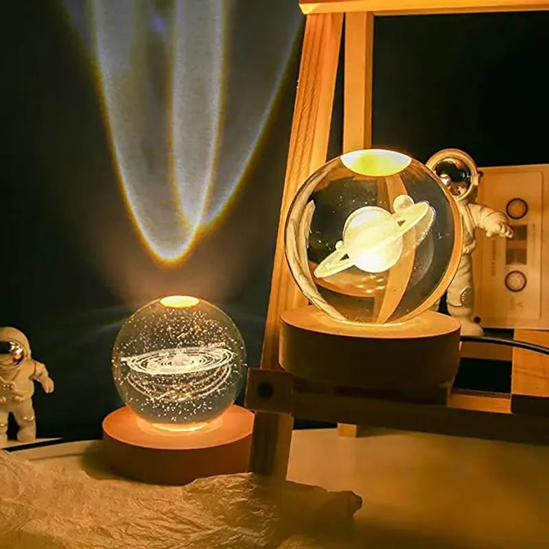 Solar-System Tischlampe – LED Leuchte mit Planeten Design für Wohnräume | Karnz