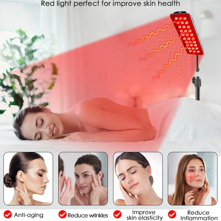 Karnz | GlowWave | Rotlichttherapiepanel | Tiefe Heilung | Beleuchtet Schmerz und Stress