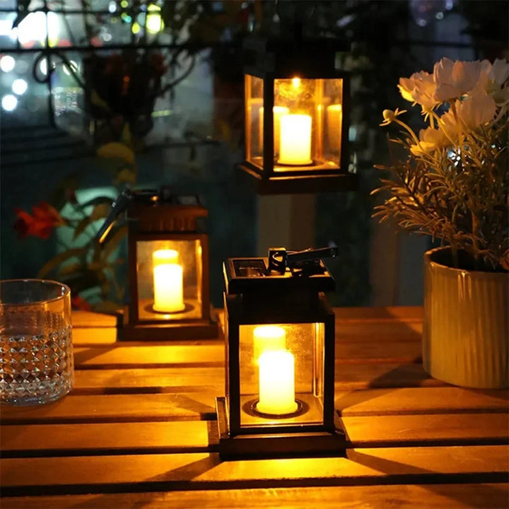Karnz | Sonnenlampe - SolarPaleis - Wasserdicht - Flackernde Kerze