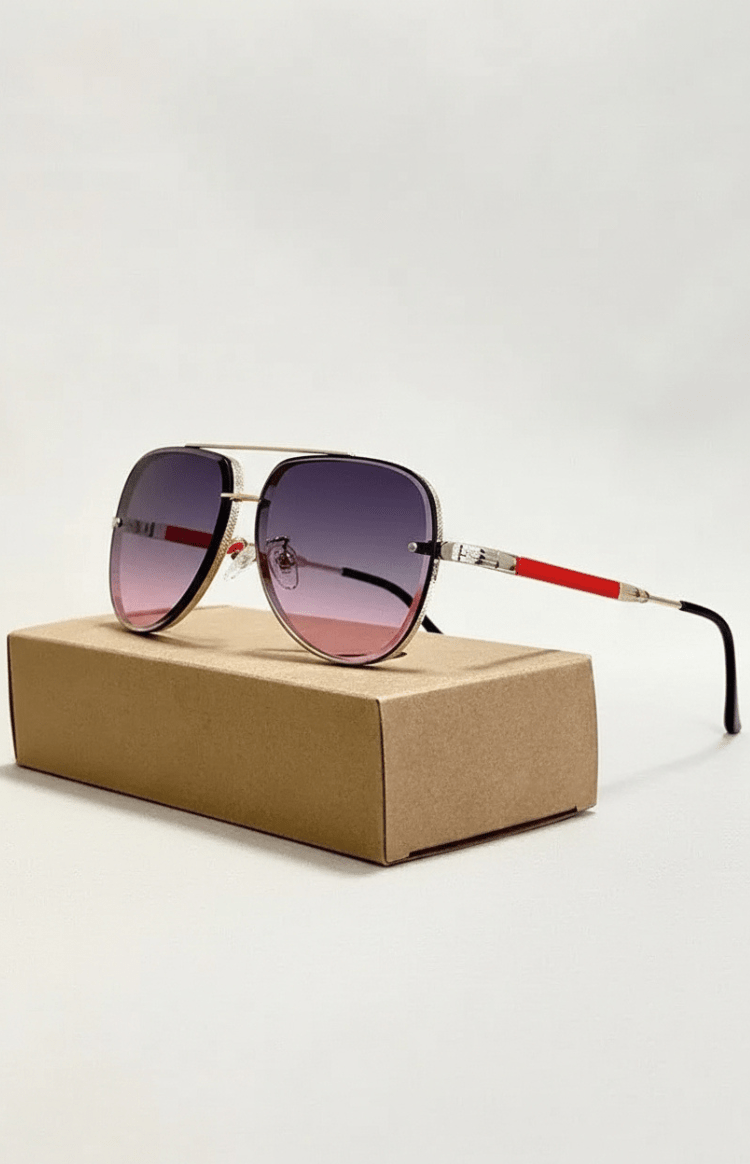 Aviator-Sonnenbrille UV400 mit Entspiegelung | Karnz