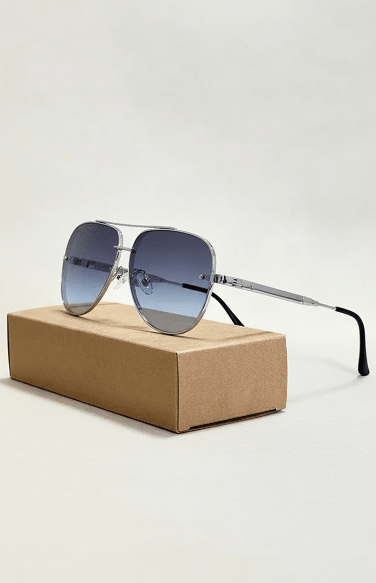 Aviator-Sonnenbrille UV400 mit Entspiegelung | Karnz