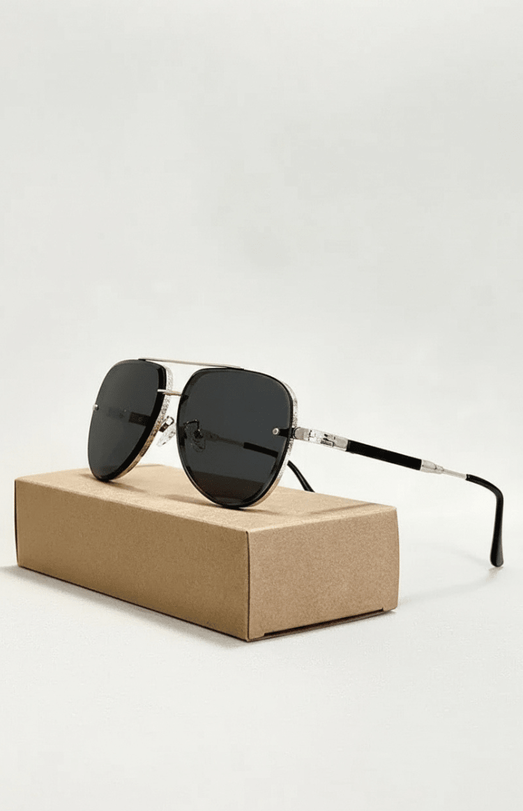 Aviator-Sonnenbrille UV400 mit Entspiegelung | Karnz