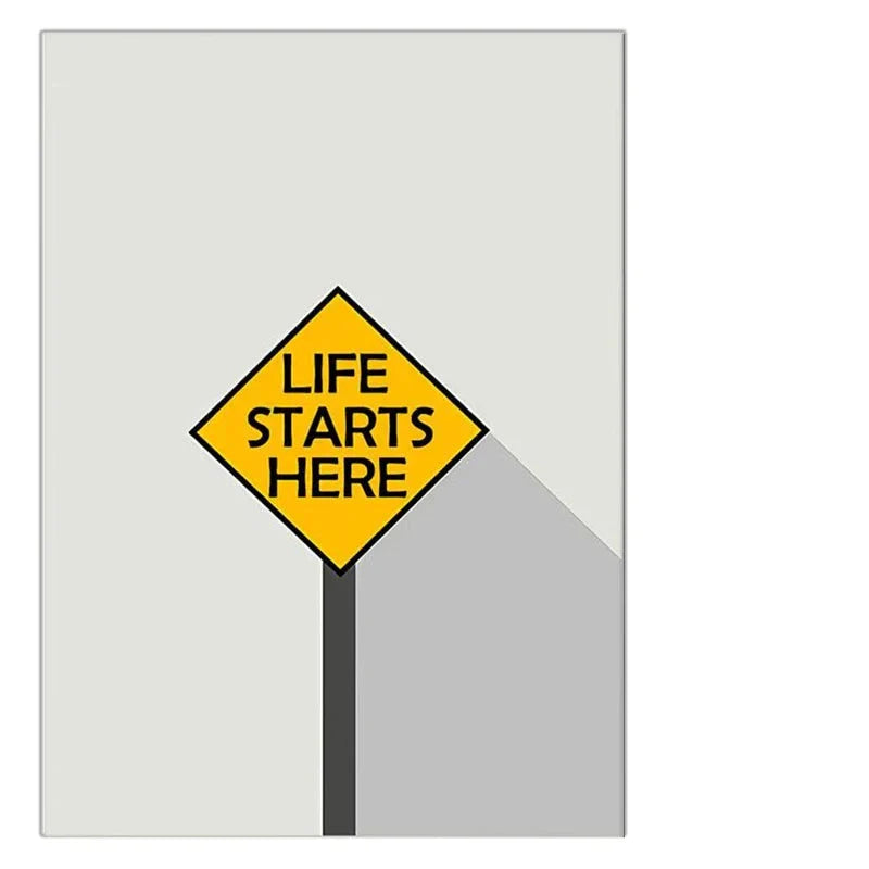 Lass Dein Licht Scheinen Inspirierende Zitate Wandkunst Gelb Schwarz Leinwanddrucke Tägliches Mantra Positivität Poster Bilder Für Wohnzimmer Schlafzimmer Arbeitszimmer Kunstdekoration