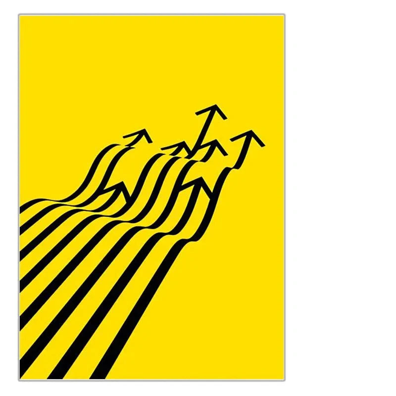 Lass Dein Licht Scheinen Inspirierende Zitate Wandkunst Gelb Schwarz Leinwanddrucke Tägliches Mantra Positivität Poster Bilder Für Wohnzimmer Schlafzimmer Arbeitszimmer Kunstdekoration