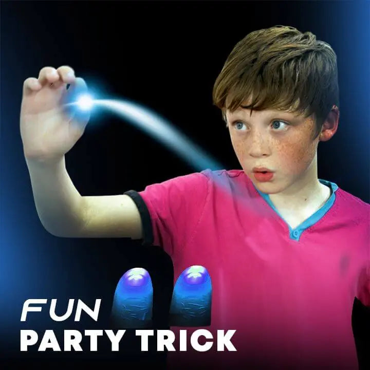 Magischer Daumenlichttrick | LED-Illusionsgadget | Lustige Partyunterhaltung