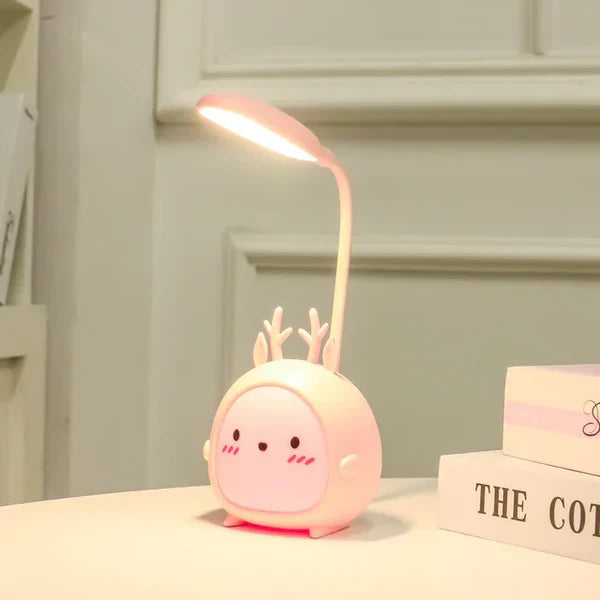 Kinderleselampe mit Augenschutz und USB-Nachtlicht - BrightBuddy | Karnz