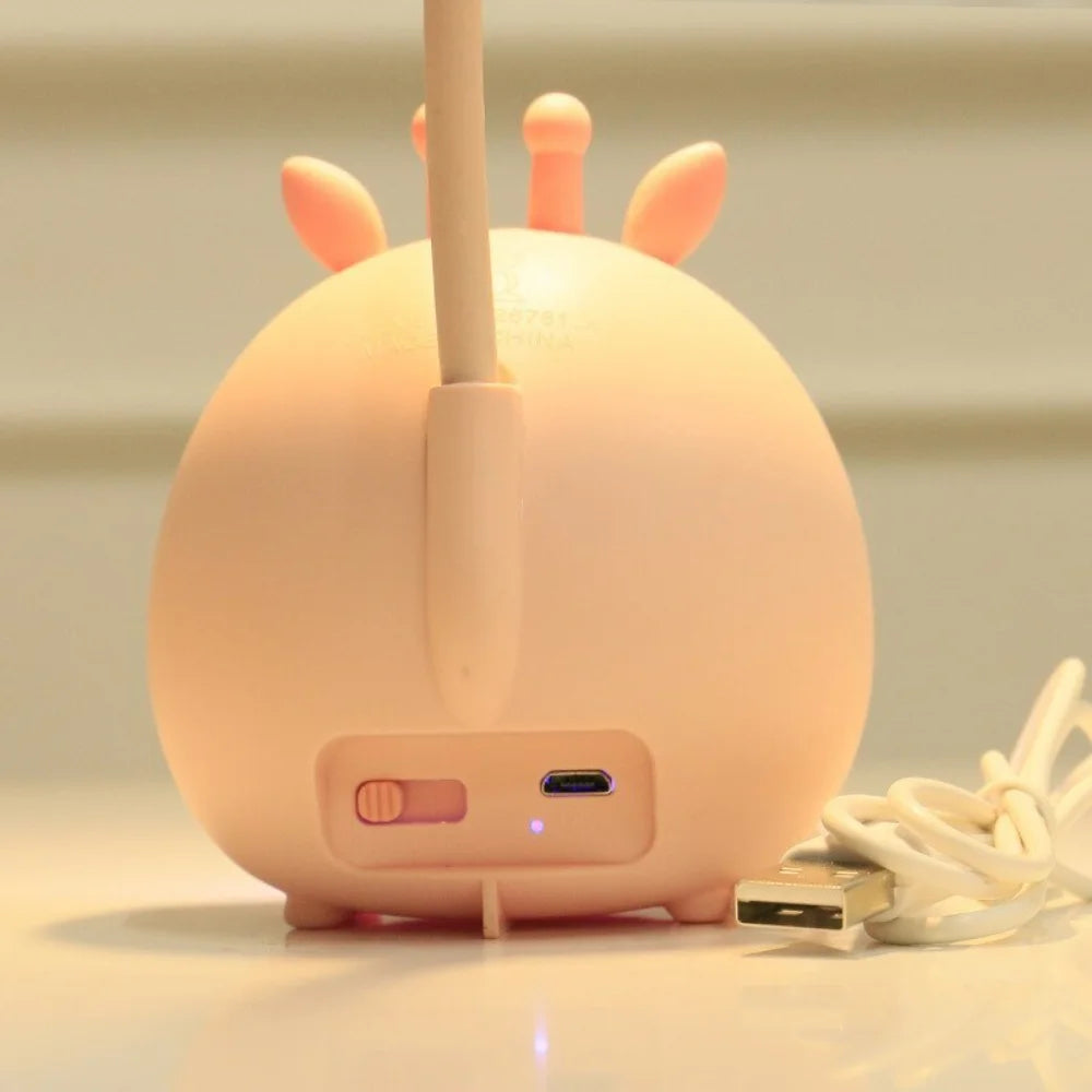 Kinderleselampe mit Augenschutz und USB-Nachtlicht - BrightBuddy | Karnz