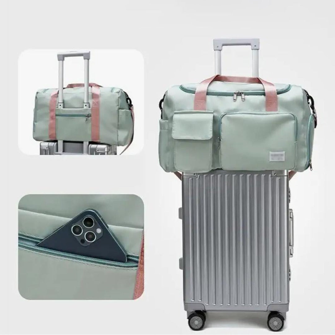 Travique wasserdichte Sport- und Reisetasche mit mehreren Taschen | Karnz