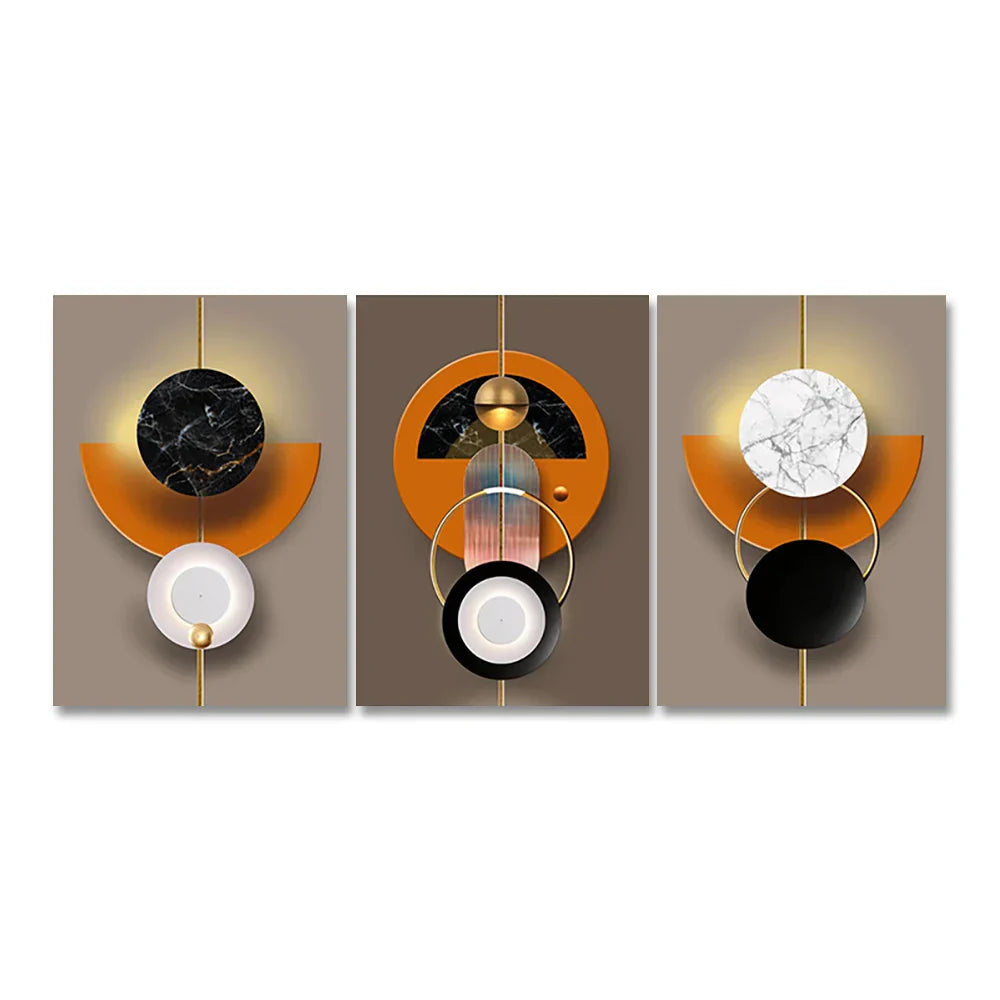 Leichte Luxus Abstrakte Himmlische Geometrie Wandkunst Fine Art Leinwanddrucke Moderne Ästhetik Bilder Für Wohnzimmer Esszimmer Home Office Dekor