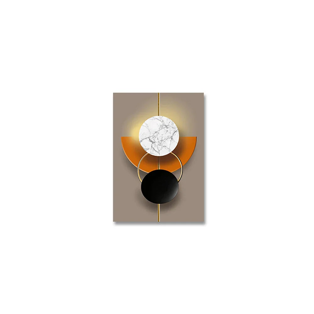 Leichte Luxus Abstrakte Himmlische Geometrie Wandkunst Fine Art Leinwanddrucke Moderne Ästhetik Bilder Für Wohnzimmer Esszimmer Home Office Dekor