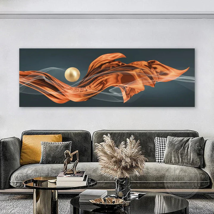 Leichte Luxus Fließende Abstrakte Band Wandkunst Fein Kunst Leinwanddrucke Weitformatbild Für Über Dem Bett Bilder Für Über Der Couch