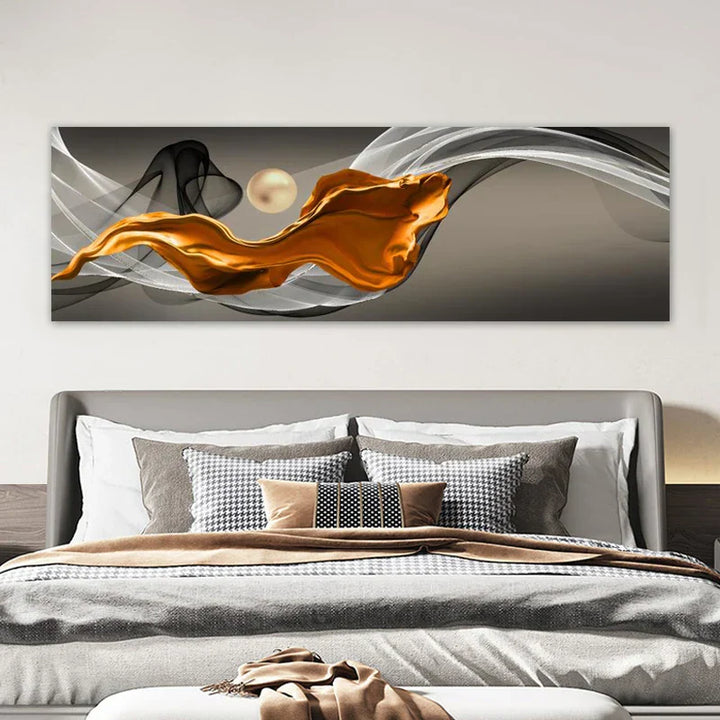 Leichte Luxus Fließende Abstrakte Band Wandkunst Fein Kunst Leinwanddrucke Weitformatbild Für Über Dem Bett Bilder Für Über Der Couch