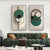 Leichte Luxus Moderne Ästhetik Sonne & Mond Wandkunst Feine Kunst Leinwanddrucke Bilder Für Wohnzimmer Esszimmer Home Office Innendekor