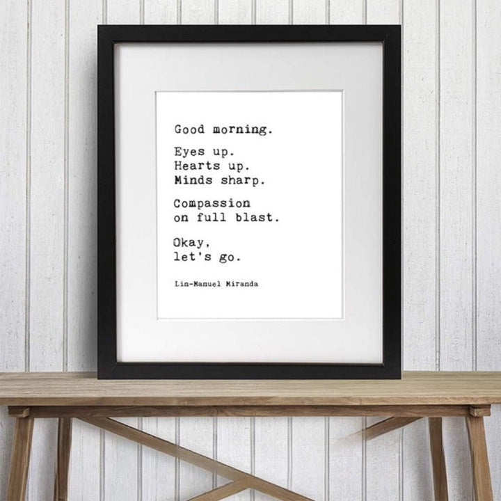 Motivations- & Positive Inspirierende Zitate Wandkunst
