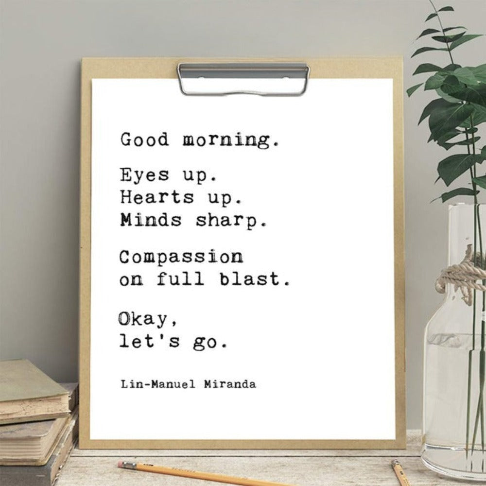 Motivations- & Positive Inspirierende Zitate Wandkunst