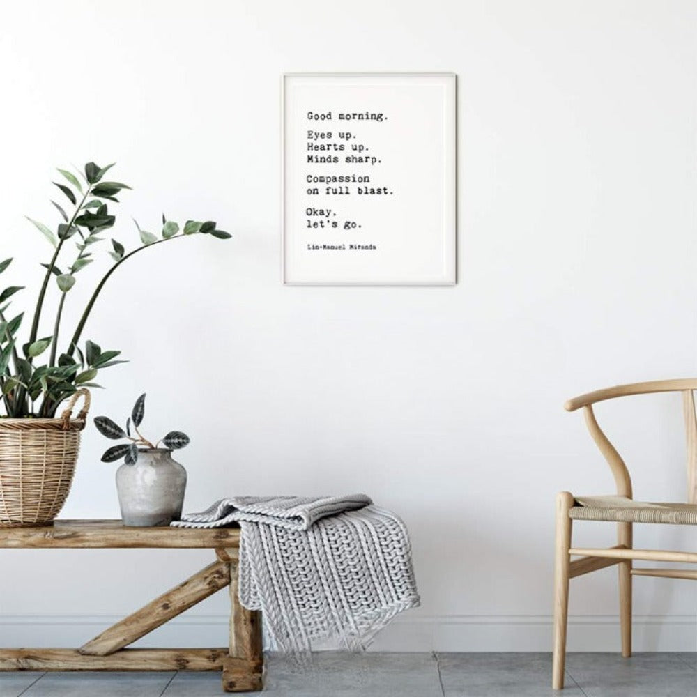 Motivations- & Positive Inspirierende Zitate Wandkunst