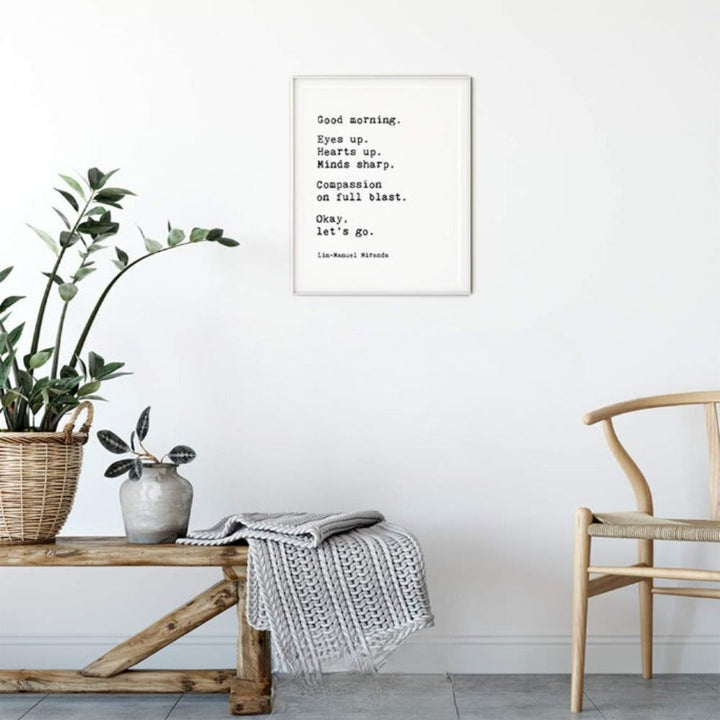 Motivations- & Positive Inspirierende Zitate Wandkunst