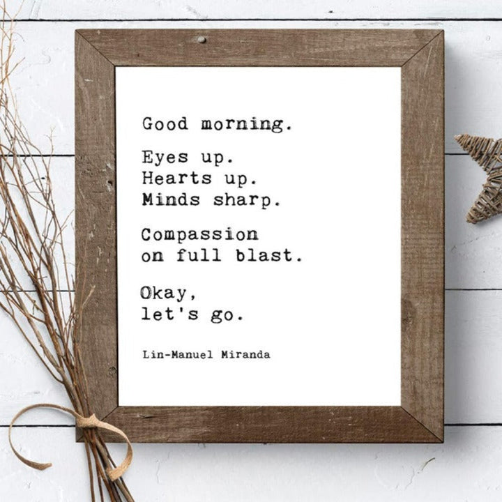 Motivations- & Positive Inspirierende Zitate Wandkunst